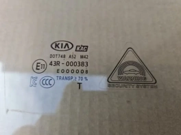Стекло двери kia sorento prime um 2014-2020 перед. прав.